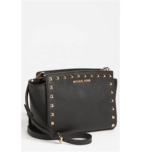 michael kors selma studded bag